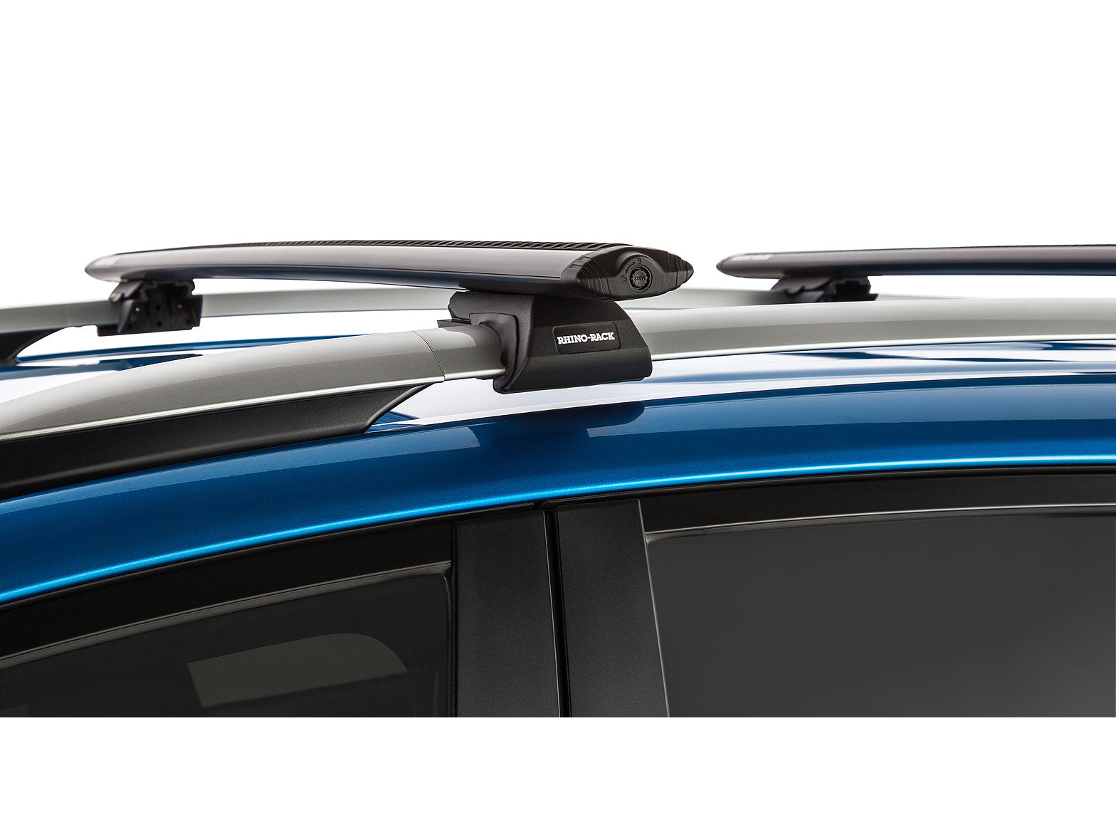Kit 2 barres de toit RHINO-RACK Sportz de 1260mm pour Toyota RAV4 2012-2019, fixations robustes pour transport.