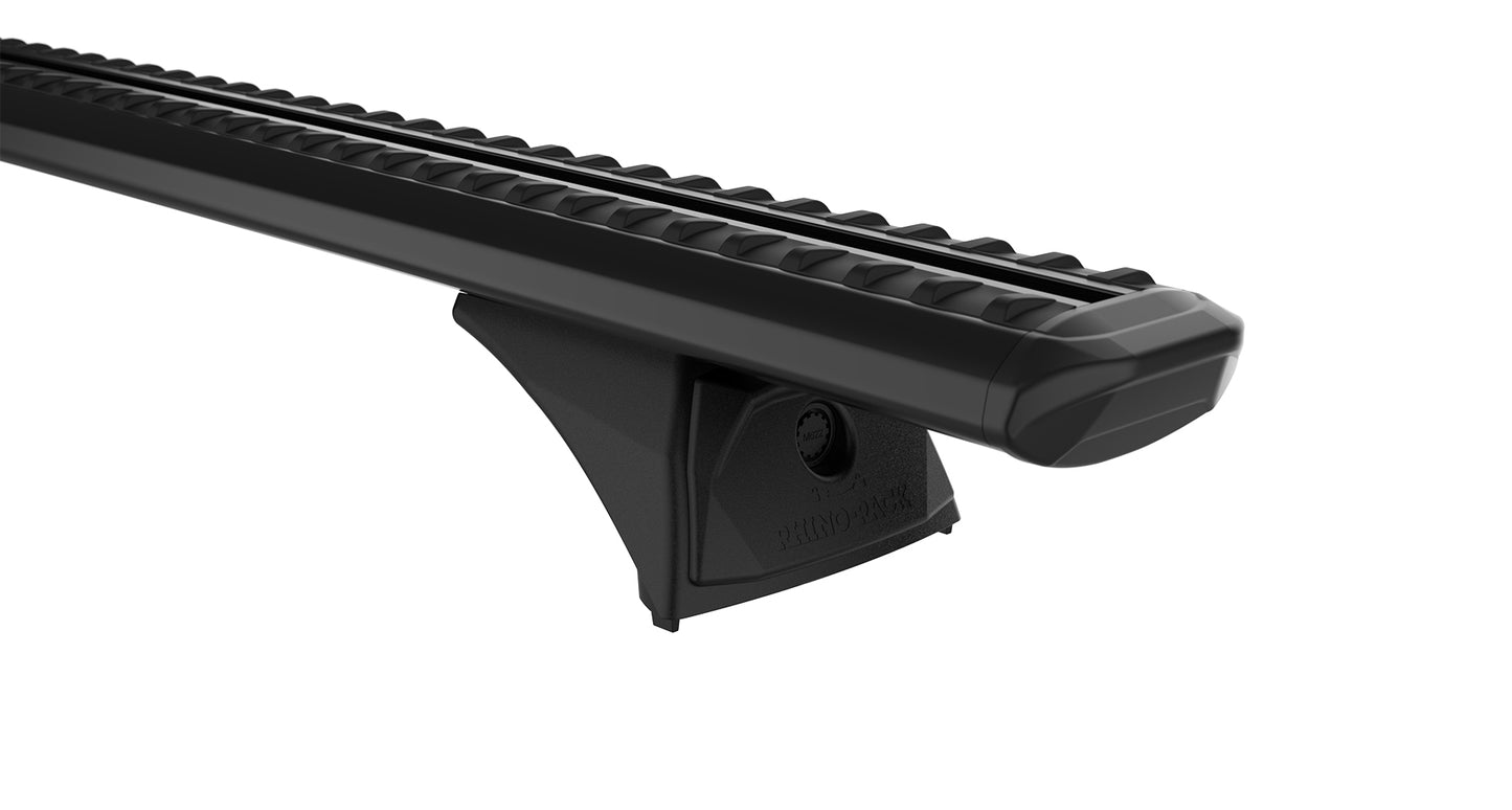 Kit de 2 barres de toit RHINO-RACK Sportz 1370mm pour Volkswagen Amarok Double Cab 2011-2023, fixation solide.