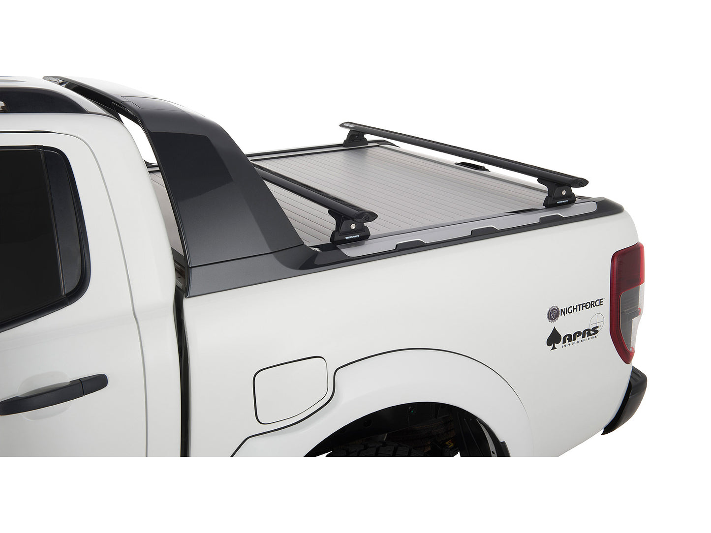 Kit 2 barres de toit Rhino-Rack Sportz 1500mm pour Ford Ranger Wildtrak T6 T8, rails latéraux de benne 2012-2022.