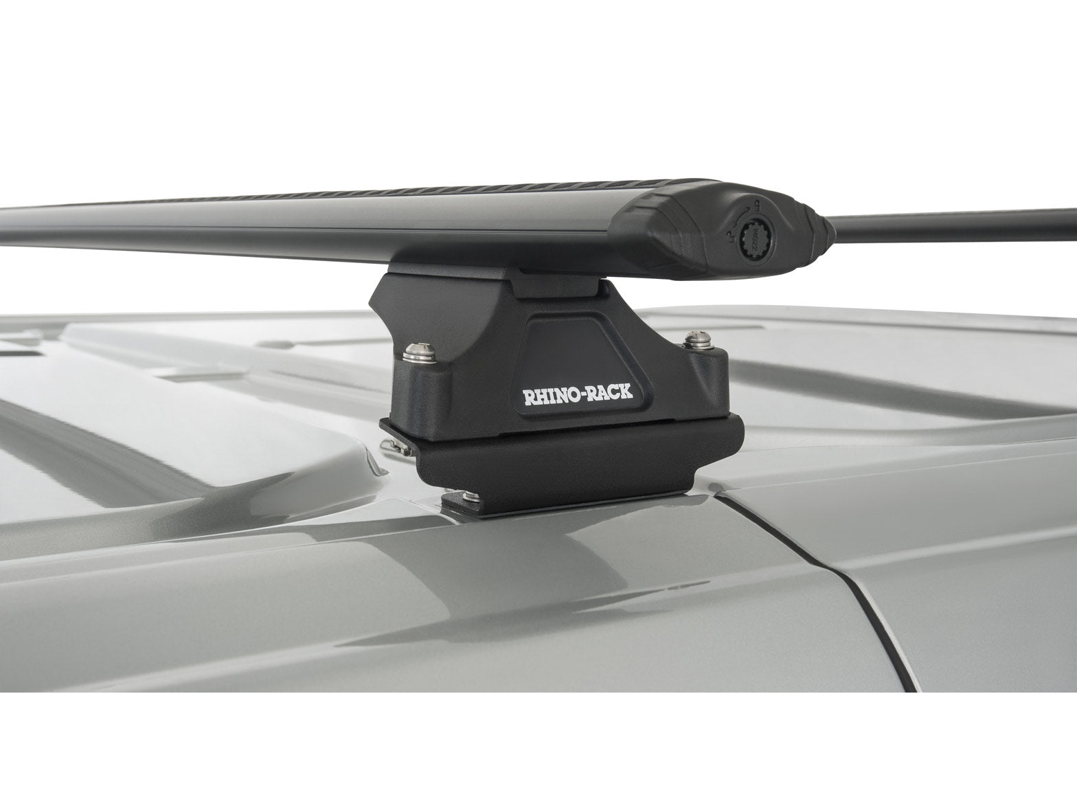 Kit de 2 barres de toit Rhino-Rack Sportz 1500mm pour Ford Transit Custom Gen1 SWB 2014-2023, montées sur le toit.