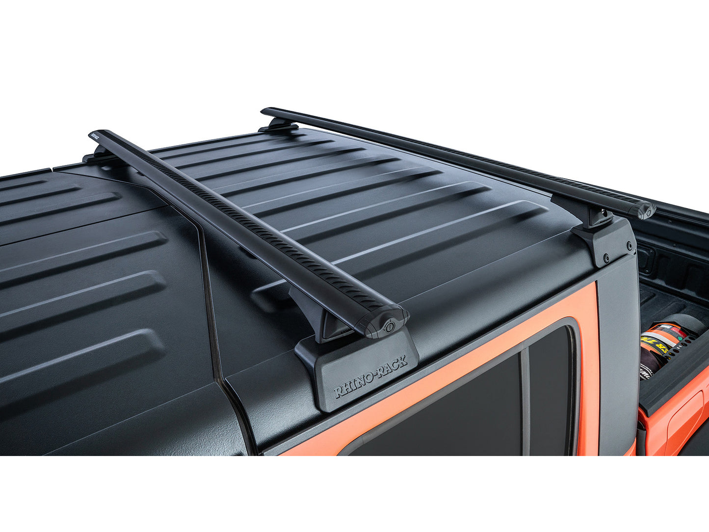 Kit de 2 barres de toit RHINO-RACK Sportz 1500mm pour Jeep Gladiator JT, fixations solides pour transport sécurisé.
