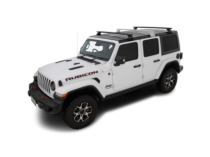 Kit de 2 barres de toit RHINO-RACK Sportz de 1500mm pour Jeep Wrangler JL et Gladiator JT, fixation solide pour équipement.