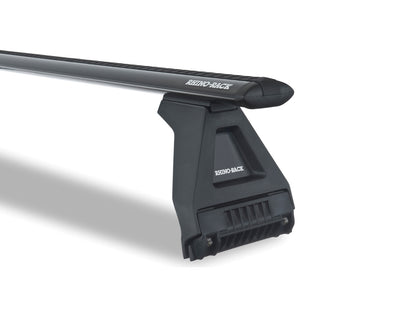 Kit de 2 barres de toit Rhino-Rack Sportz 1500mm pour Toyota Hiace 1989-2005, fixation robuste pour véhicules utilitaires.