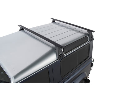 Kit de 2 barres de toit Sportz RHINO-RACK pour Land Rover Defender 90, 110 et 130, 1500mm, fixation robuste.