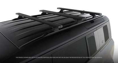 Kit de 3 barres de toit RHINO-RACK pour Land Rover Defender II 110 L663 2020+, longueur 1260 mm, système Reconn-Deck.