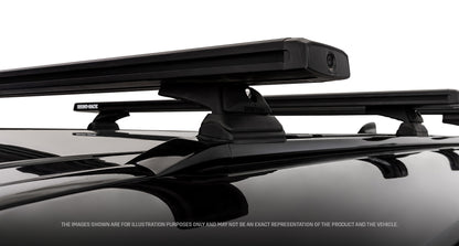 Kit de 3 barres de toit RHINO-RACK Defender II 1260mm pour système Reconn-Deck, compatible avec 2023+ véhicules.