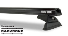 Kit de 3 barres de toit noires de 1500mm pour Jeep Wrangler JK 2011-2019, marque RHINO-RACK, robuste et durable.