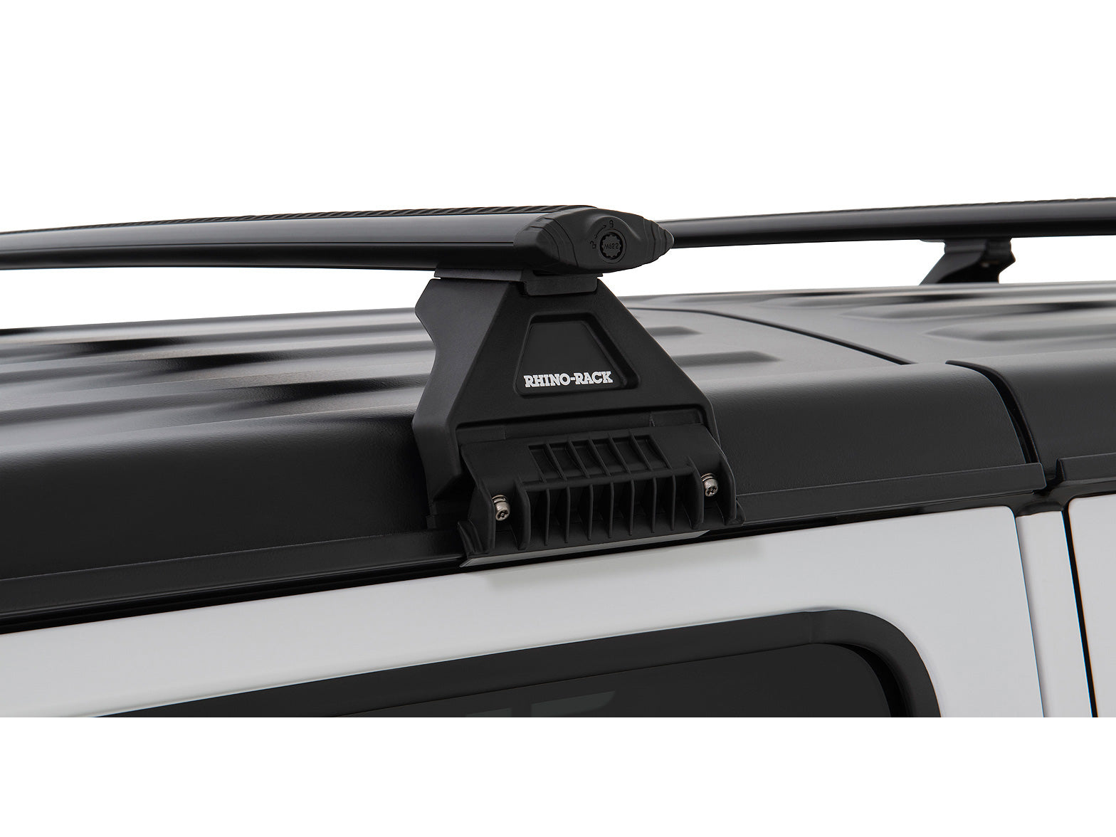 Kit de 3 barres de toit Rhino-Rack Sportz 1500mm pour Jeep Wrangler JL 2019+, fixation sur toit robuste.