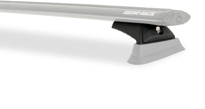 Kit de 3 barres de toit Rhino-Rack Sportz 1500mm pour Jeep Wrangler JL 2019+ visible avec fixation solide en aluminium.