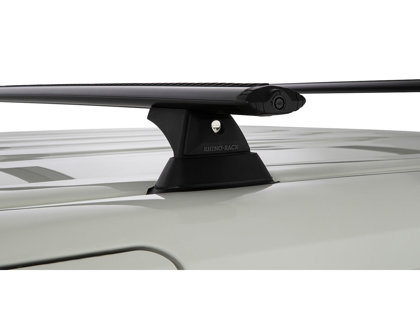 Kit de 3 barres de toit RHINO-RACK Sportz 1650mm pour Toyota Hiace 2019+, fixation sur le toit du véhicule.