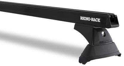 Kit 3 barres de toit RHINO-RACK Sportz 1650mm pour Toyota Hiace 2019+, barres de toit robustes pour chargement sécurisé.