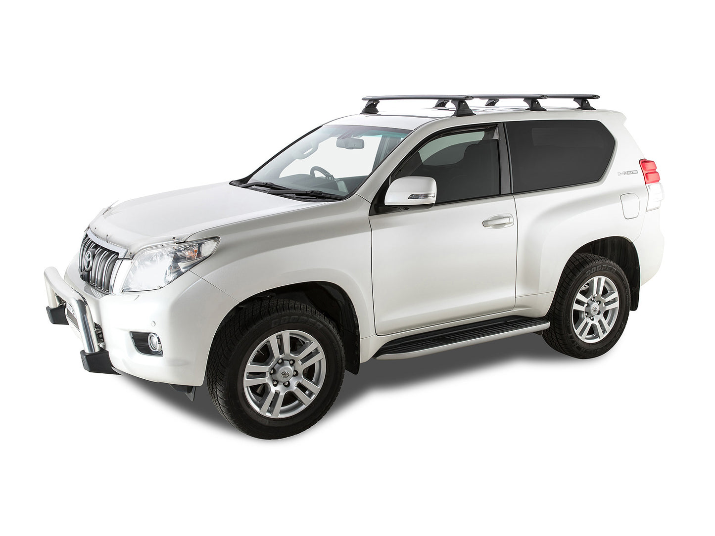 Kit de 3 barres de toit Sportz de 1260mm pour Toyota Land Cruiser KDJ15 GDJ15, compatible avec les barres de toit RHINO-RACK.