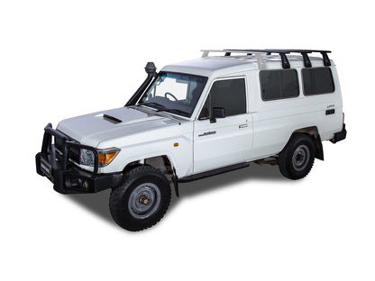Kit de 3 barres de toit Sportz RHINO-RACK pour Toyota Land Cruiser HZJ78, GRJ78, HZJ75, 1500 mm, robustes et faciles à installer.