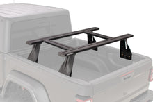 Kit de 4 barres de toit RHINO-RACK pour Dodge Ram 1500 Gen V DT 2019+, compatibles avec benne Reconn-Deck, vue de profil.
