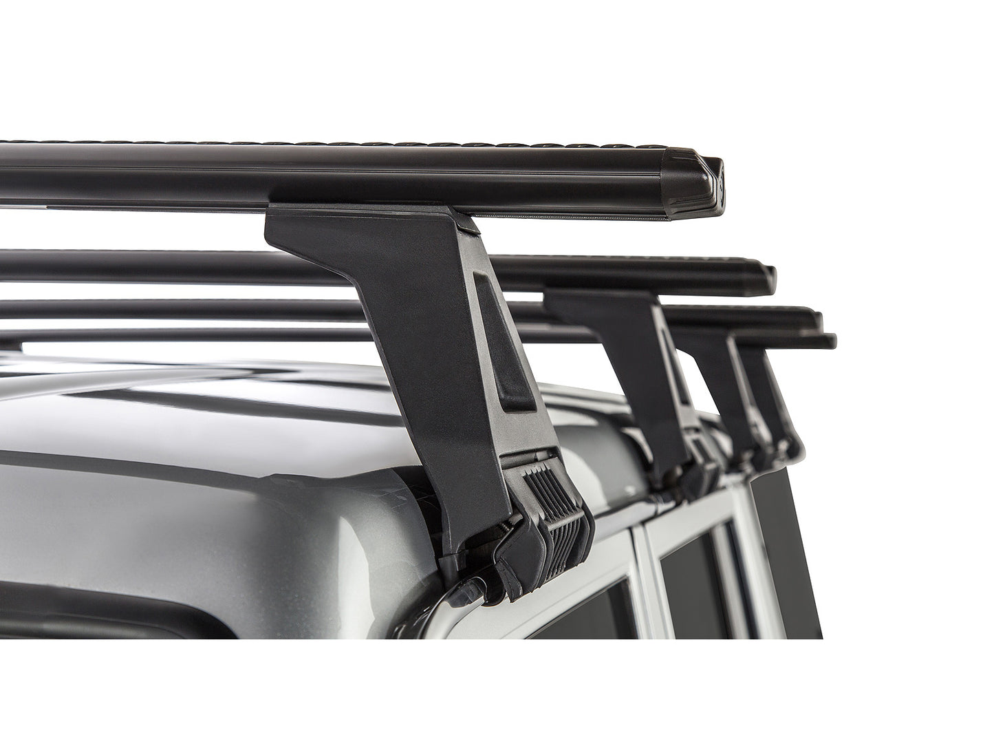 Kit de 4 barres de toit Sportz 1500mm pour Toyota Land Cruiser HZJ76 GRJ76, de la marque RHINO-RACK, visibles en ligne.