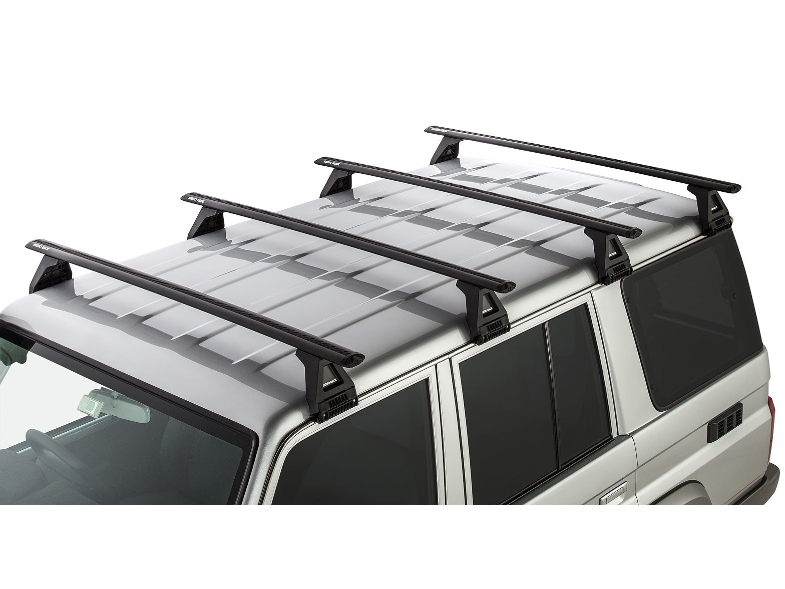 Barres de toit Sportz de 1500mm pour Toyota Land Cruiser HZJ76 GRJ76, kit de 4 barres de la marque RHINO-RACK.