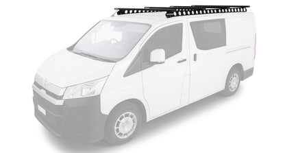 Kit de 4 barres de toit Rhino-Rack Reconn-Deck pour système de transport, installation sur véhicule tout-terrain.