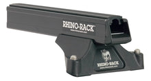Barres de toit noires Heavy Duty RHINO-RACK pour Renault Master X62 L3H2 2011+ avec pieds, longueur 1500mm, ensemble de 5 pièces.