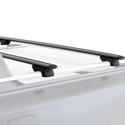 Kit de 2 barres de toit RHINO-RACK SPORTZ BAR pour Ford Ranger, Raptor et Amarok 2023+, montées sur le toit.