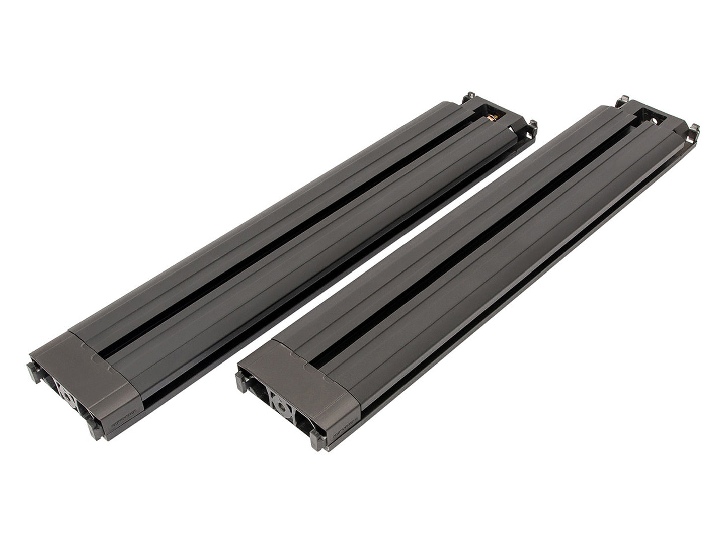 Paired Rhino-Rack Reconn-Deck NS barres de toit de 500 mm, pour fixation sur véhicule, en acier robuste, avec supports.