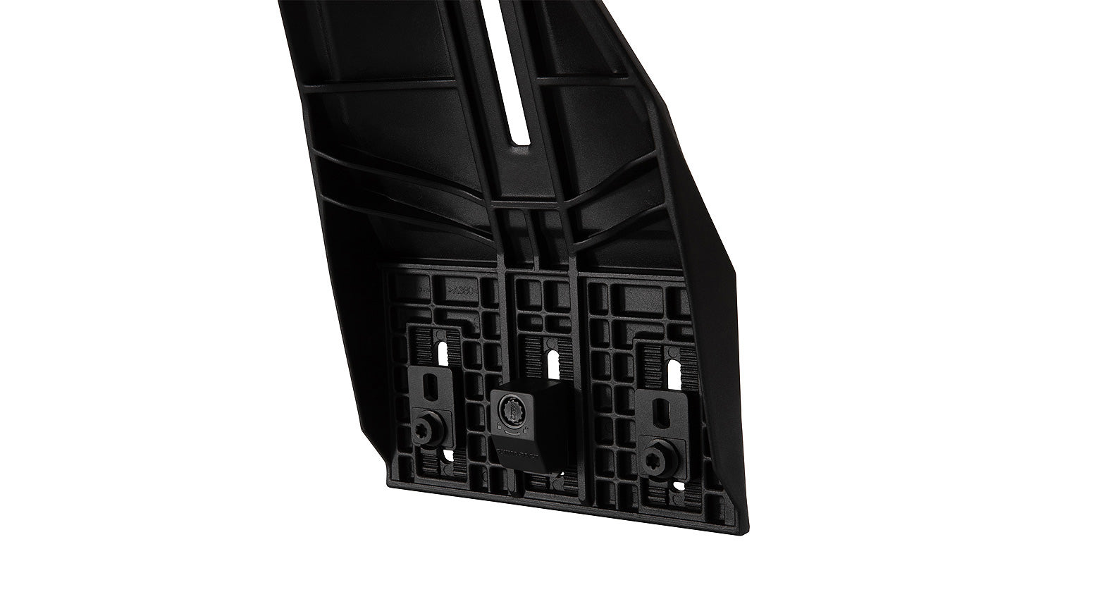 Quatre barres de toit Reconn-Deck Tower de RHINO-RACK installées sur un véhicule tout-terrain.