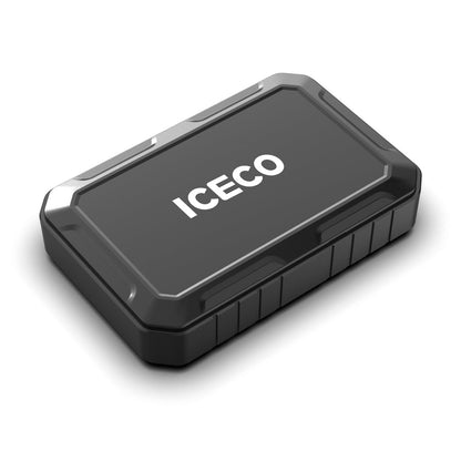 Batterie portable ICECO Magnetic 250Wh pour frigo et appareils électroniques, compacte et robuste, avec connecteurs intégrés.
