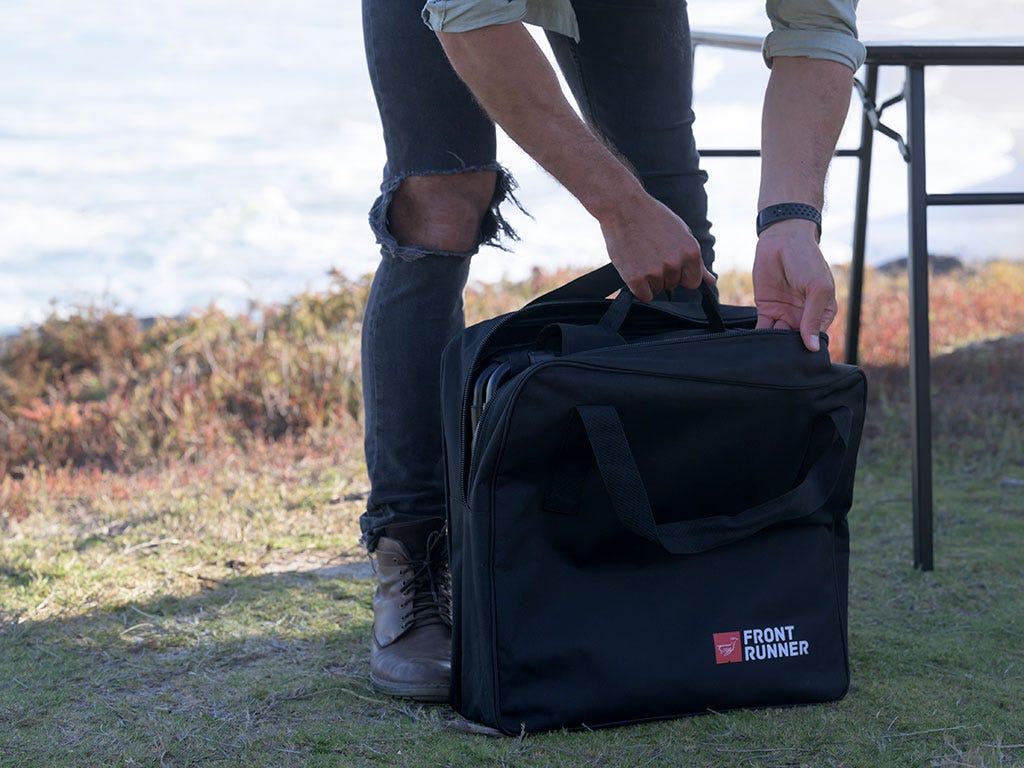 Sac de rangement Front Runner pour chaise de camping Expander, pratique et compact, idéal pour organiser votre équipement outdoor.