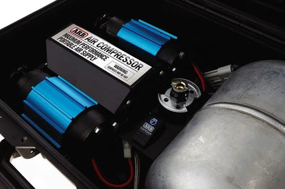 Compresseur double ARB 12/24V malette 174L/min avec reserve sur Xperts4x4 Accessoires 4x4 Off-Road