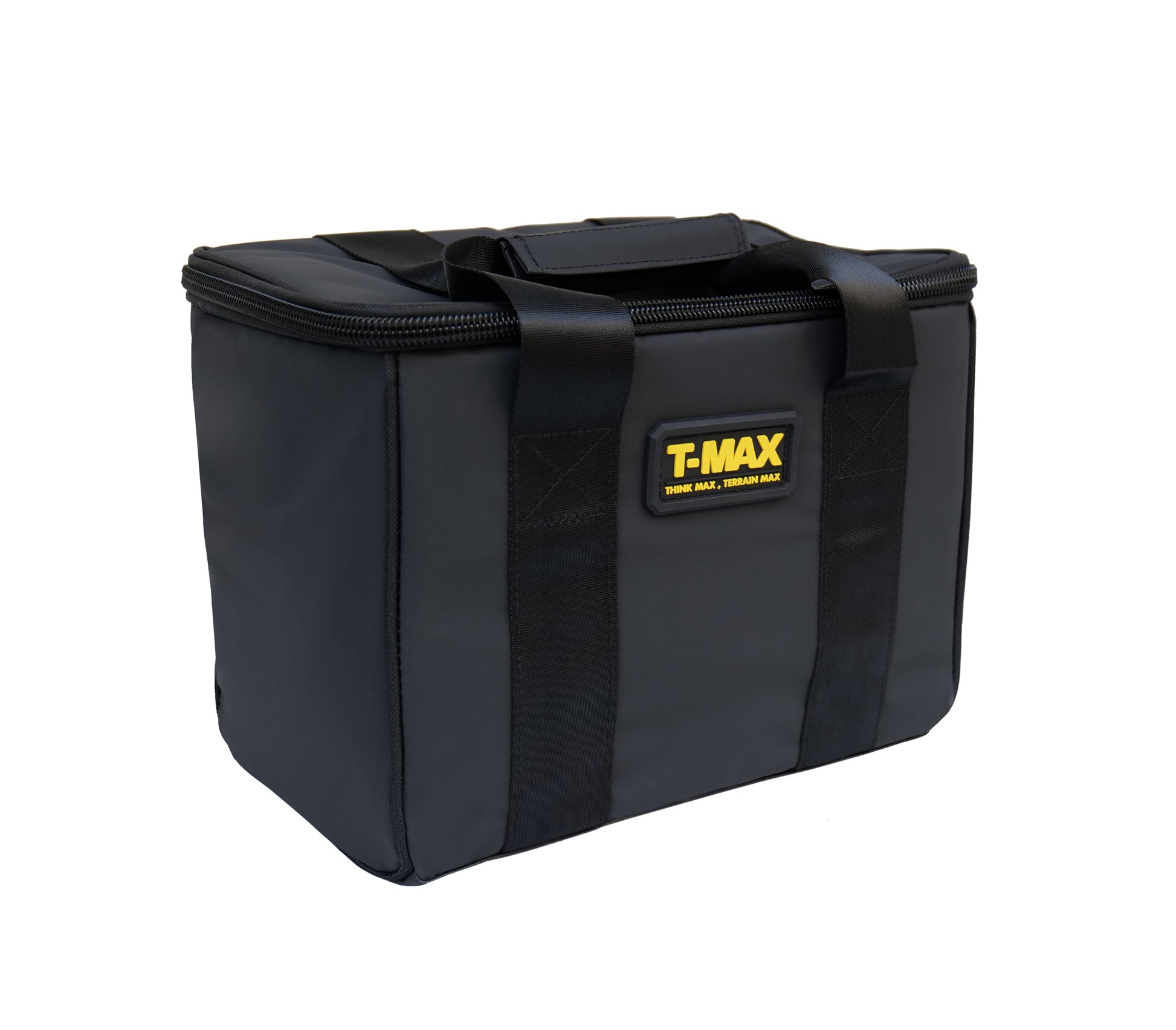 Compresseur T-MAX Storm Pump 150 PSI pour 4x4, outil portable pour gonflage rapide et efficace de pneus tout-terrain.