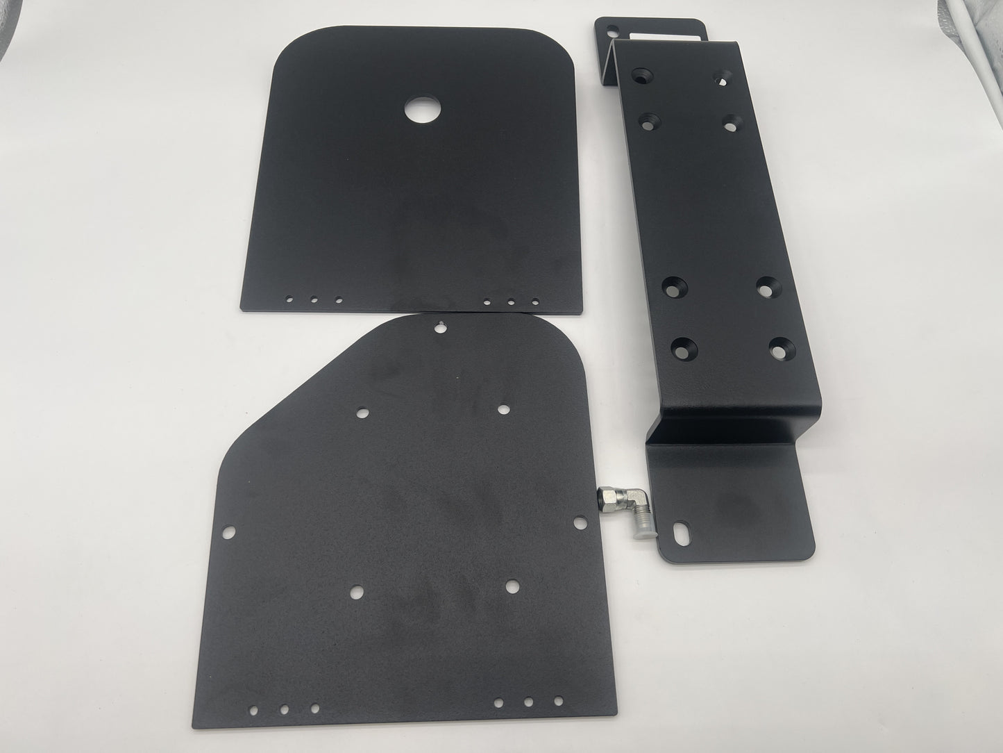 Support pour compresseur double ARB N4 OFFROAD sur Toyota Hilux Revo Xtra Cab, fixation robuste pour usage tout-terrain.