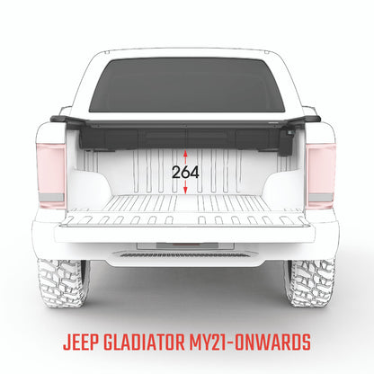Couvre Benne EGR RollTrac Électrique - Jeep Gladiator JT 2019+ sur Xperts4x4 Accessoires 4x4 Off-Road