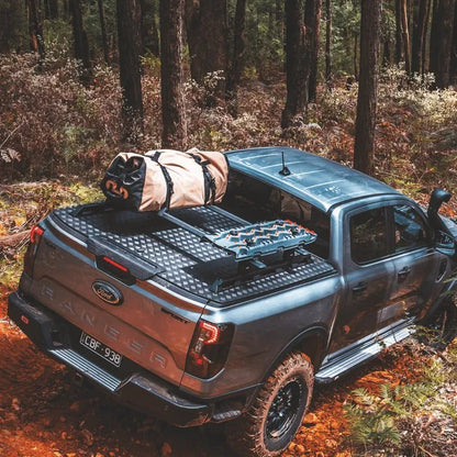 Hardlid ARB | Couvre-Benne Aluminium | Ford Ranger/Raptor 2023+ Double Cab sur Xperts4x4 Accessoires 4x4 Off-Road