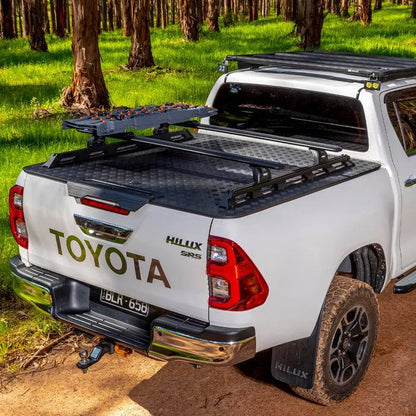 Hardlid ARB | Couvre-Benne Aluminium | Toyota Hilux 2016+ Double Cab sur Xperts4x4 Accessoires 4x4 Off-Road