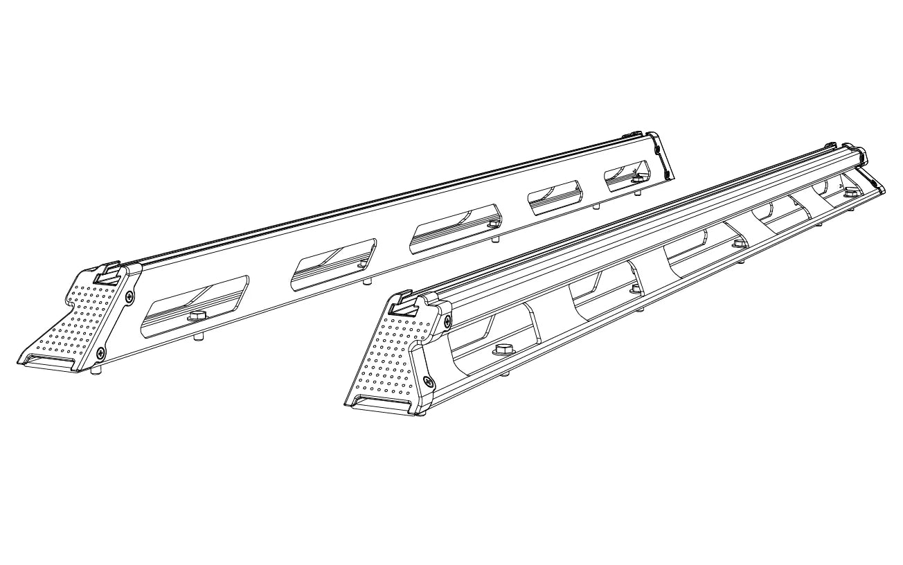 Premium Rails pour Hardlid ARB Modele Basique - Optionnel sur Xperts4x4 Accessoires 4x4 Off-Road
