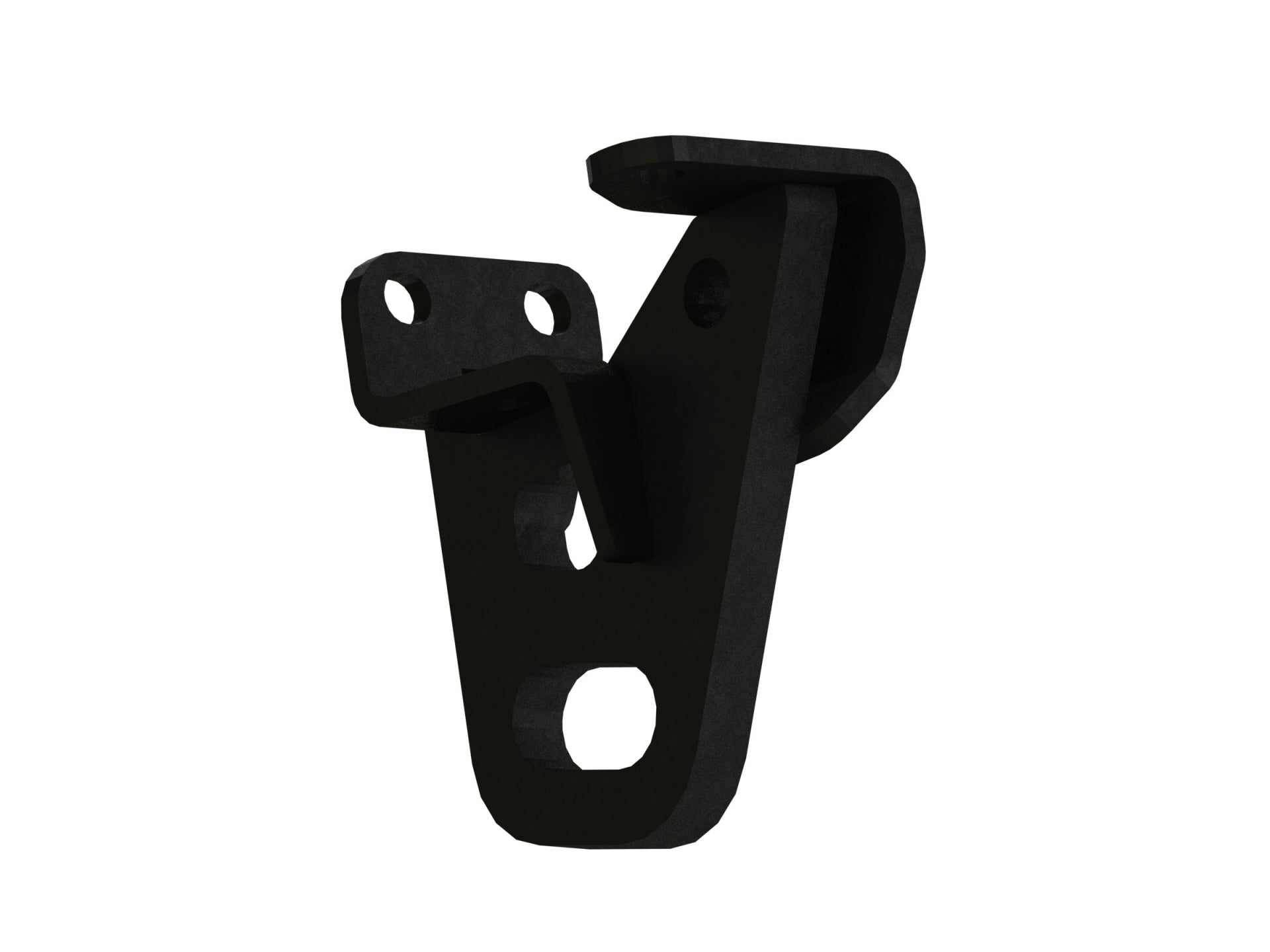 Anneau de remorquage avant N4 OFFROAD pour Mercedes Sprinter W906 W907, crochet de remorquage robuste en acier noir.
