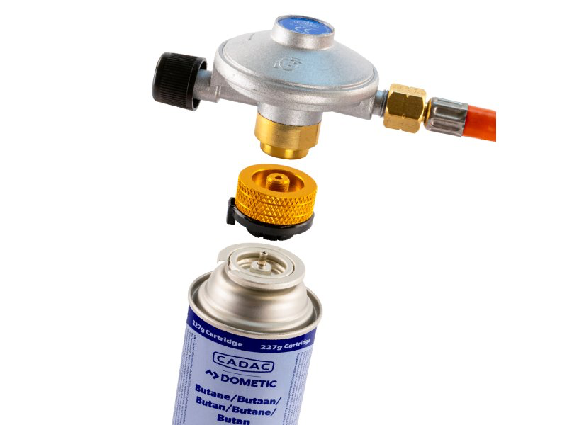 Adaptateur cartouche baïonnette vers EN417 Cadac sur Xperts4x4 Accessoires 4x4 Off-Road