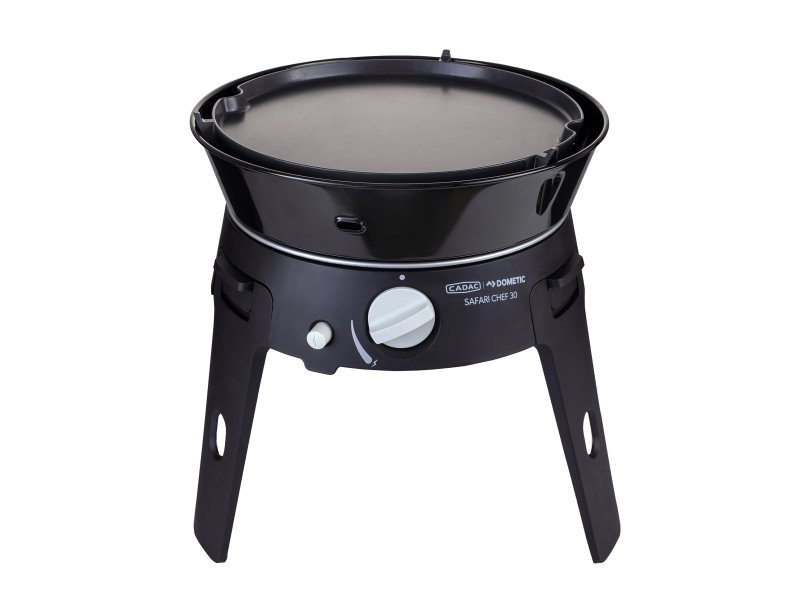Barbecue gaz compact 4 en 1 Cadac Safari Chef 30 HP Deluxe sur Xperts4x4 Accessoires 4x4 Off-Road