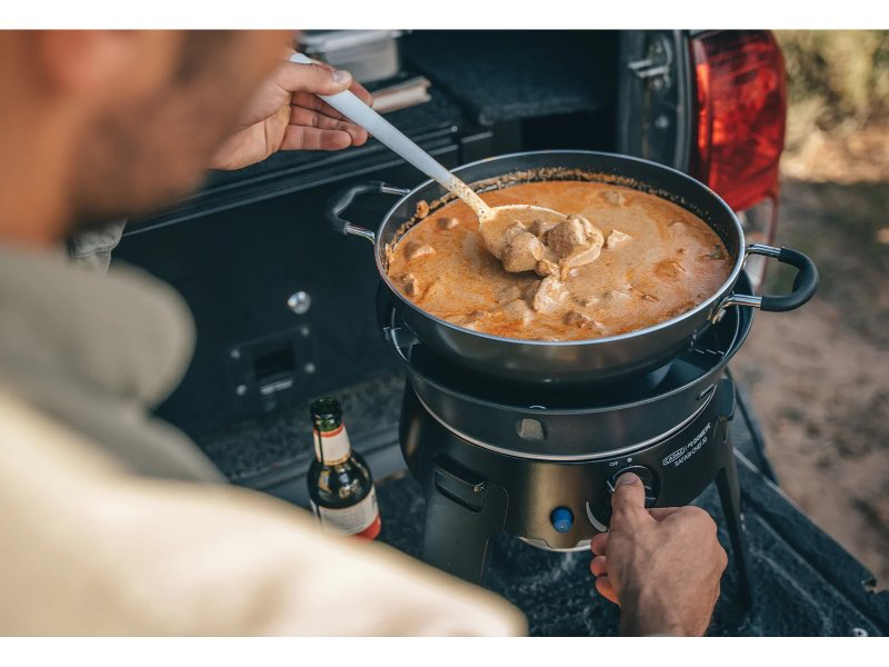 Barbecue gaz compact 4 en 1 Cadac Safari Chef 30 LP Deluxe sur Xperts4x4 Accessoires 4x4 Off-Road