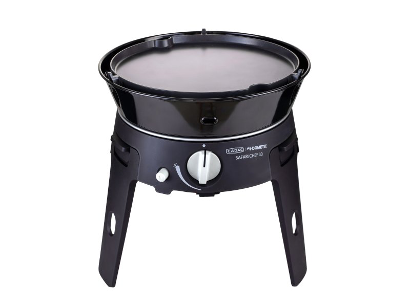 Barbecue gaz compact 4 en 1 Cadac Safari Chef 30 LP Deluxe sur Xperts4x4 Accessoires 4x4 Off-Road