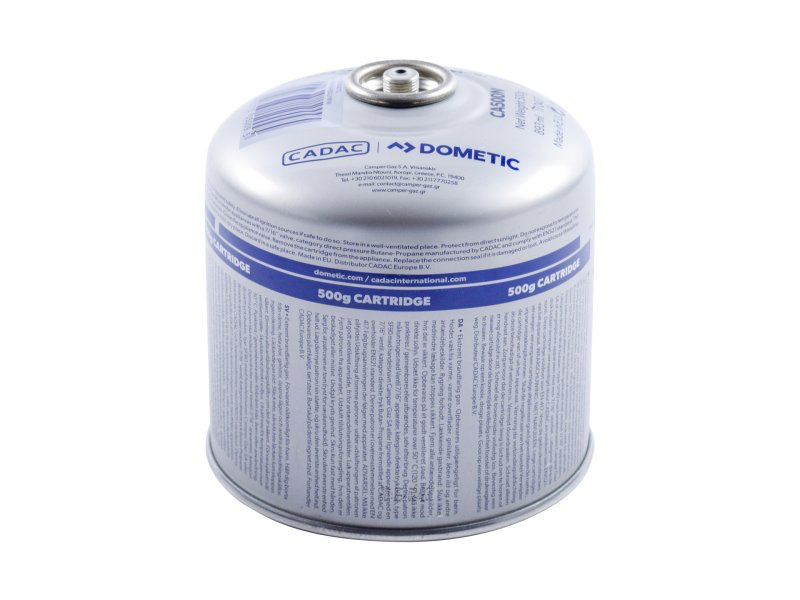 Cartouche de gaz filetée Cadac 500 g butane - propane EN417 sur Xperts4x4 Accessoires 4x4 Off-Road