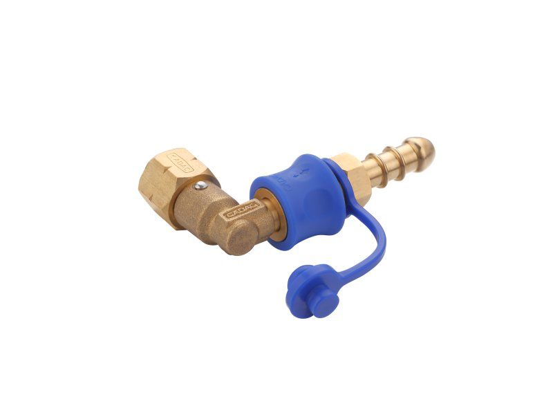 Couplage rapide coudé rotatif CADAC pour tuyau gaz 8 mm sur Xperts4x4 Accessoires 4x4 Off-Road