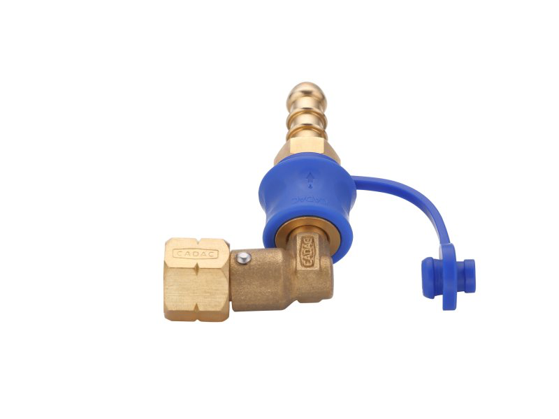 Couplage rapide coudé rotatif CADAC pour tuyau gaz 8 mm sur Xperts4x4 Accessoires 4x4 Off-Road