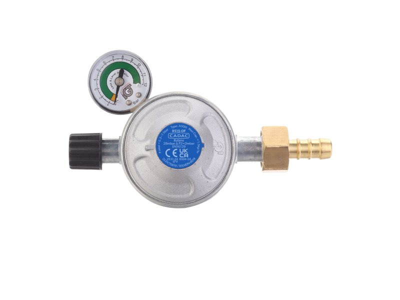 Détendeur CG Overflow CADAC 30 mbar avec manomètre sur Xperts4x4 Accessoires 4x4 Off-Road