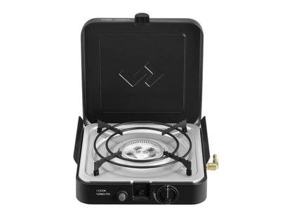 Réchaud portable à gaz 1 brûleur avec plaque plancha Cadac 1 Cook Turbo FFD sur Xperts4x4 Accessoires 4x4 Off-Road
