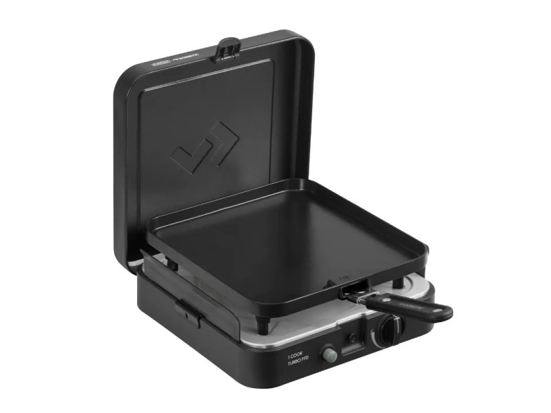 Réchaud portable à gaz 1 brûleur avec plaque plancha Cadac 1 Cook Turbo FFD sur Xperts4x4 Accessoires 4x4 Off-Road