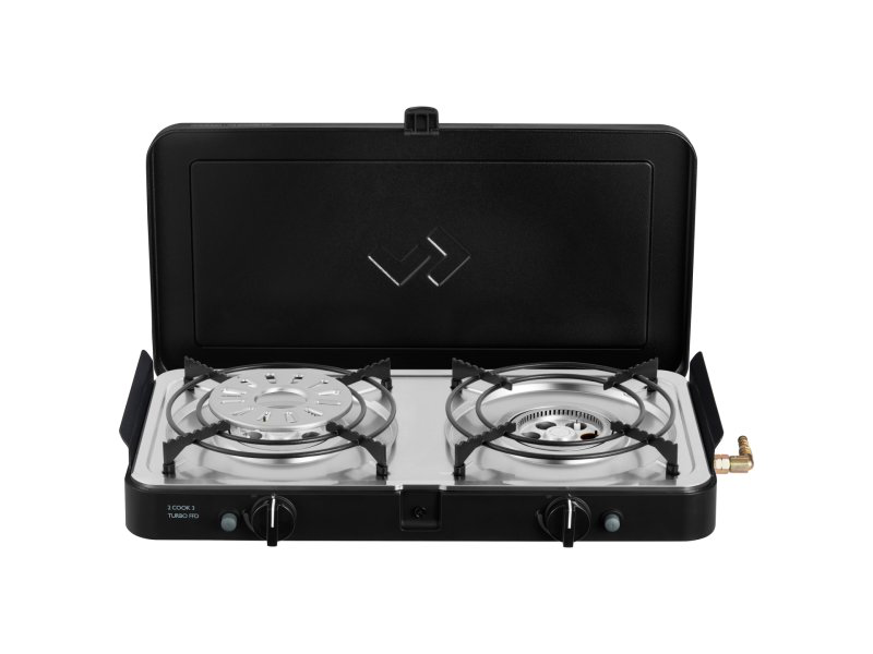 Réchaud portable à gaz 2 brûleur Cadac 2 cook turbo FFD Deluxe sur Xperts4x4 Accessoires 4x4 Off-Road