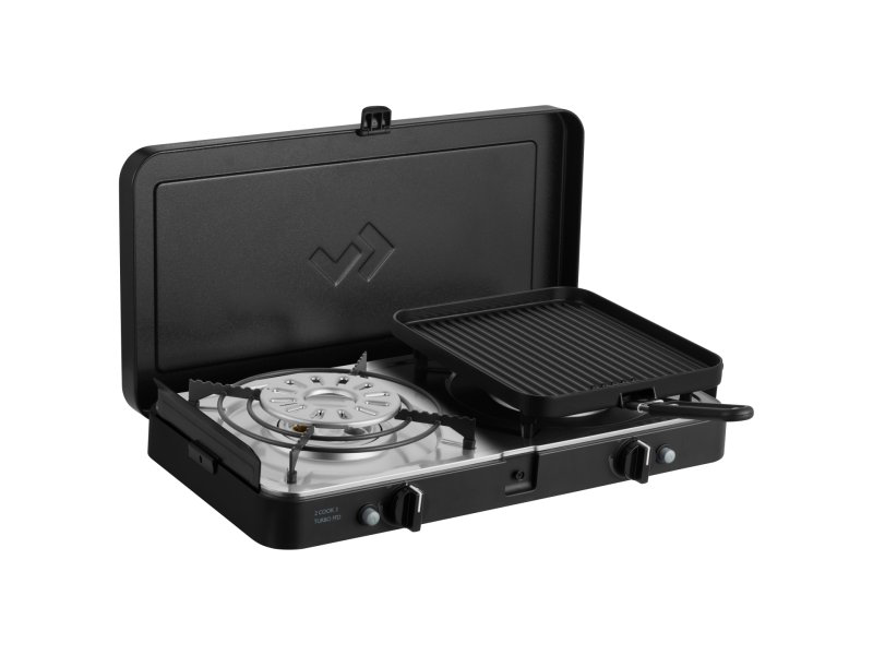 Réchaud portable à gaz 2 brûleur Cadac 2 cook turbo FFD Deluxe sur Xperts4x4 Accessoires 4x4 Off-Road