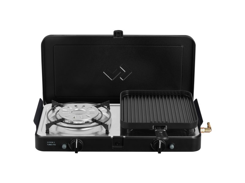 Réchaud portable à gaz 2 brûleur Cadac 2 cook turbo FFD Deluxe sur Xperts4x4 Accessoires 4x4 Off-Road