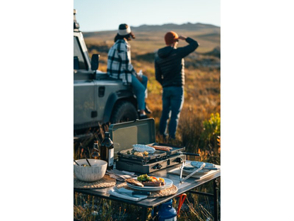 Réchaud portable à gaz 2 brûleurs Cadac 2 Cook 3 Pro Deluxe sur Xperts4x4 Accessoires 4x4 Off-Road