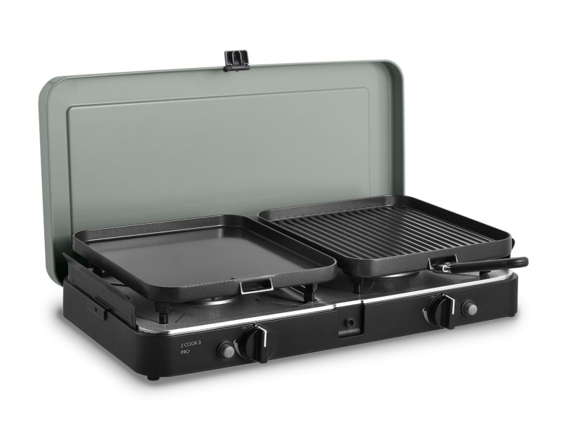 Réchaud portable à gaz 2 brûleurs Cadac 2 Cook 3 Pro Deluxe sur Xperts4x4 Accessoires 4x4 Off-Road
